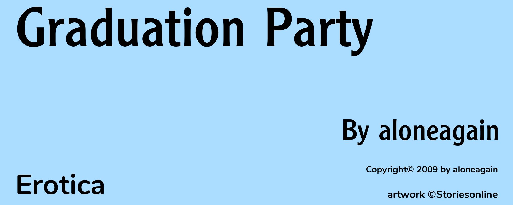 Graduation Party - Cover