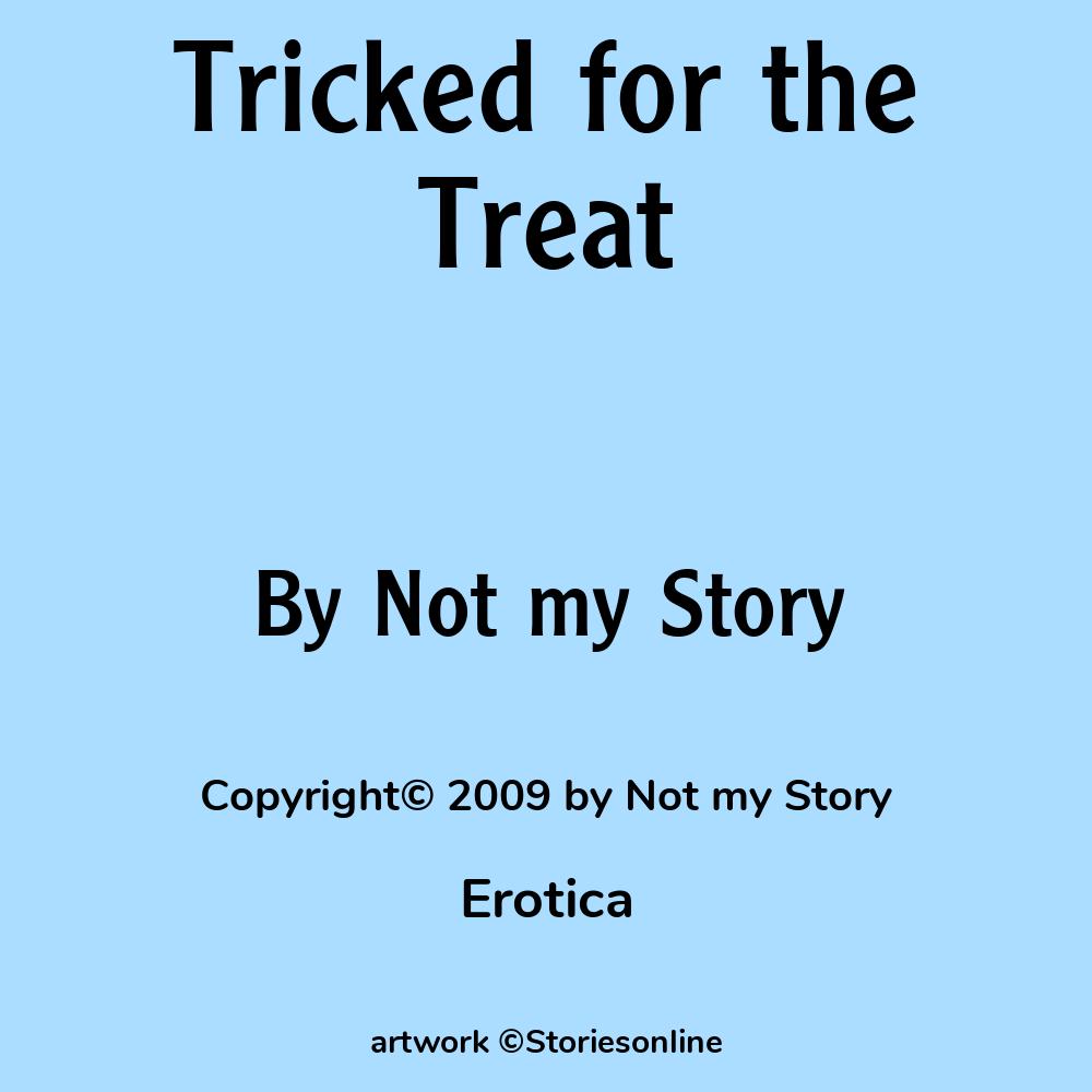 Tricked for the Treat - Erotica Sex Story