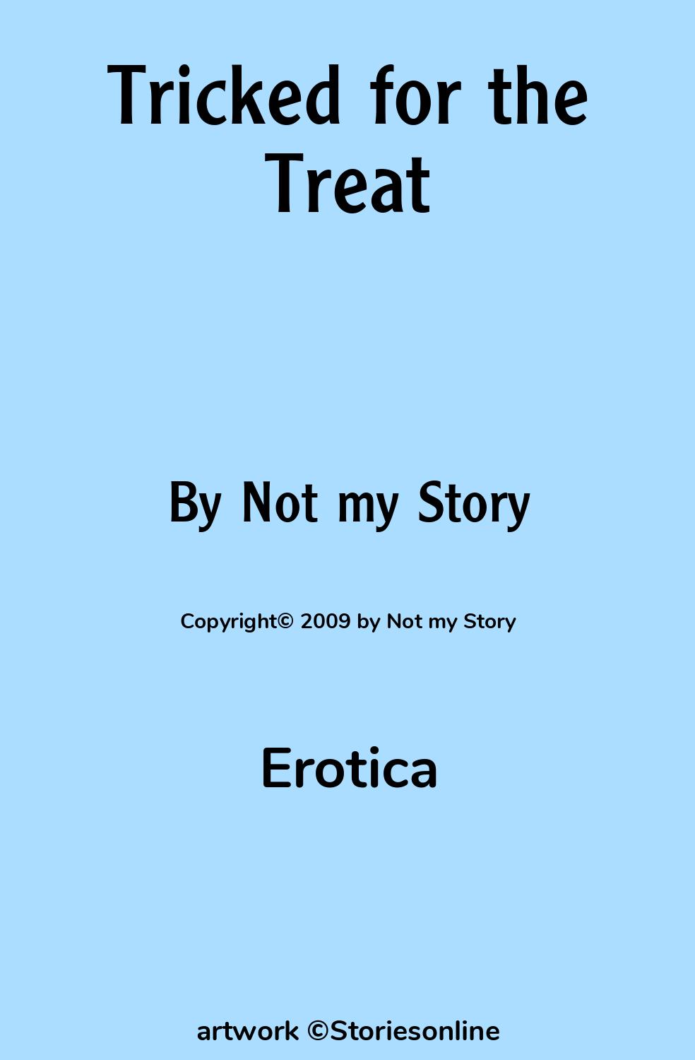 Tricked for the Treat - Erotica Sex Story