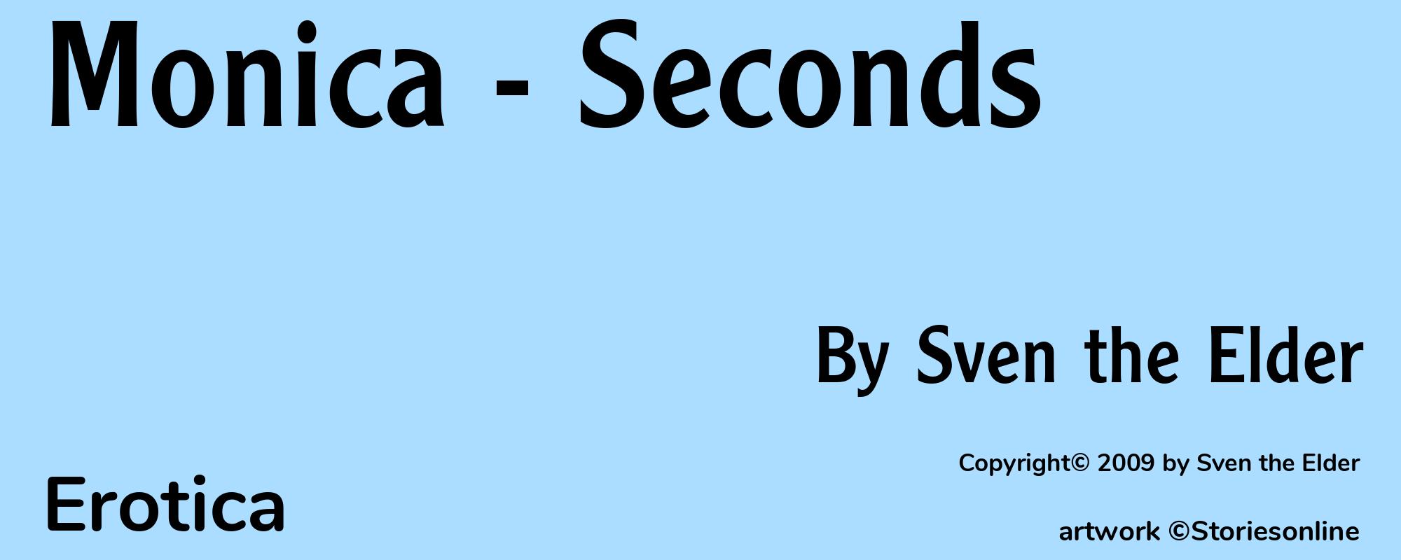 Monica - Seconds - Cover