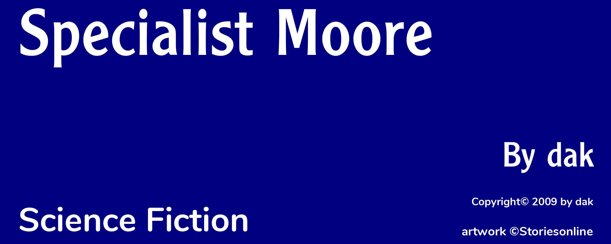 Specialist Moore - Cover