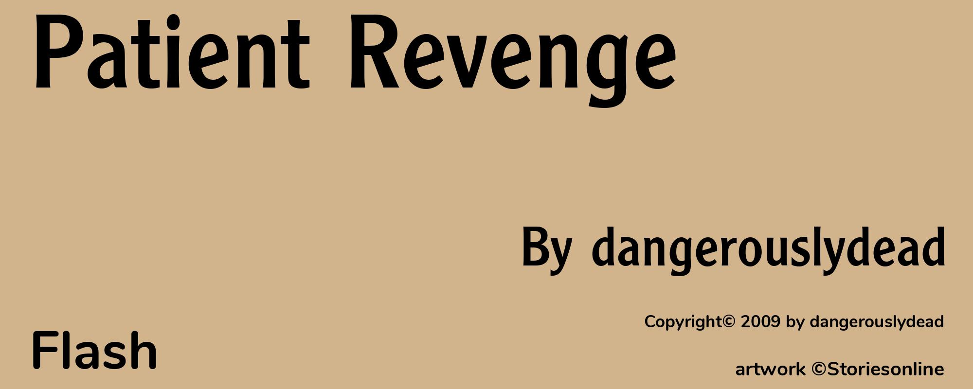 Patient Revenge - Cover