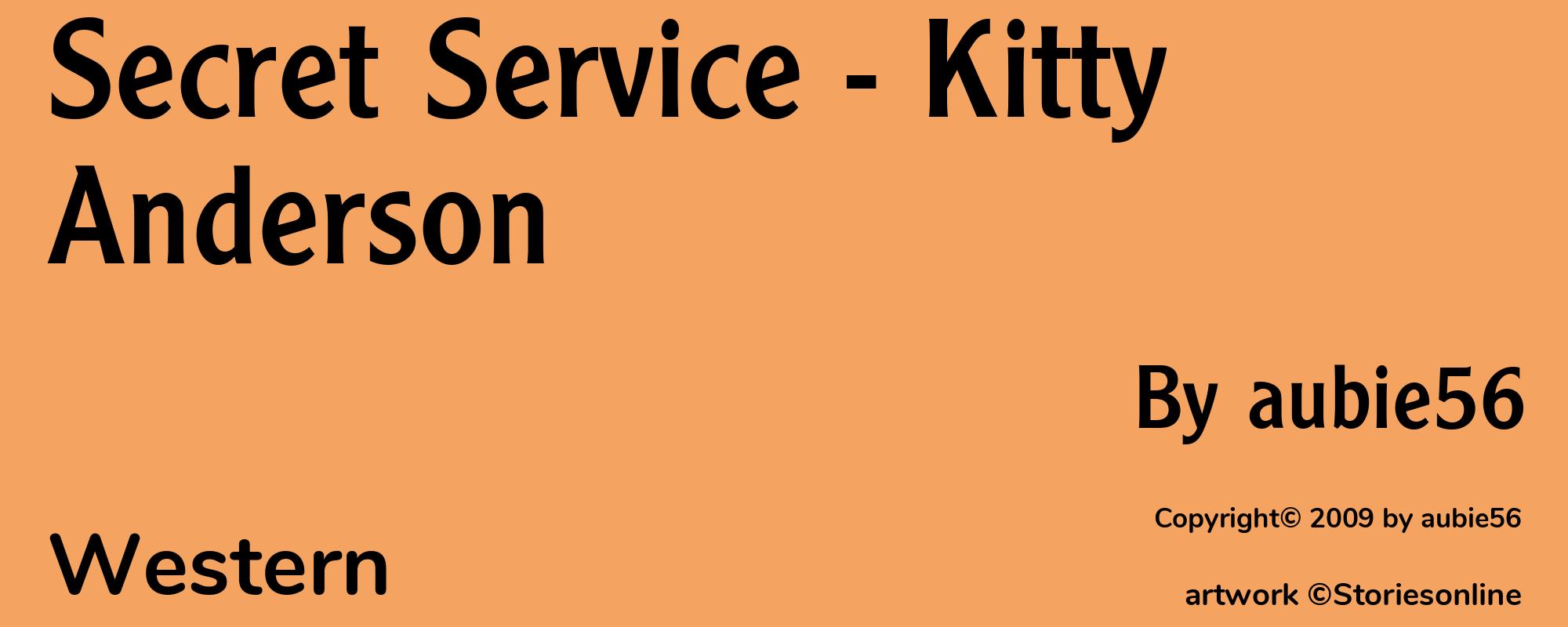 Secret Service - Kitty Anderson - Cover