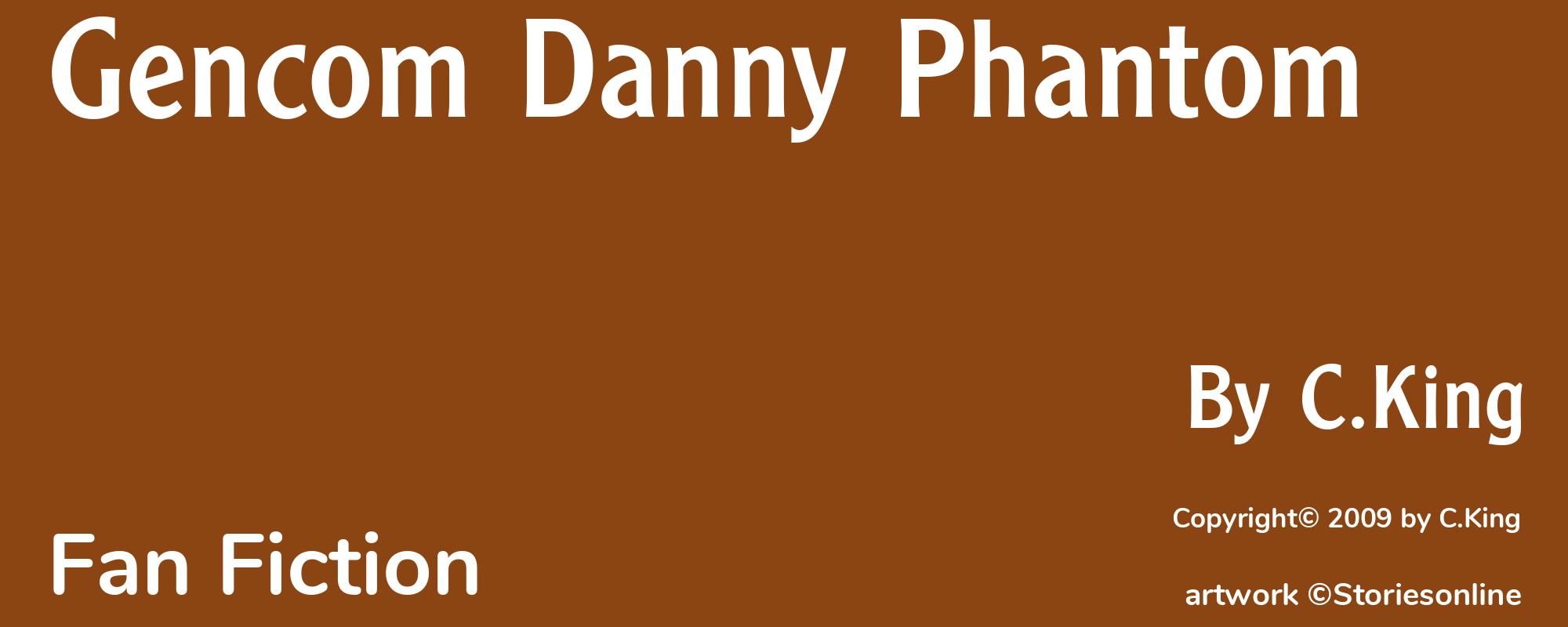 Gencom Danny Phantom - Cover