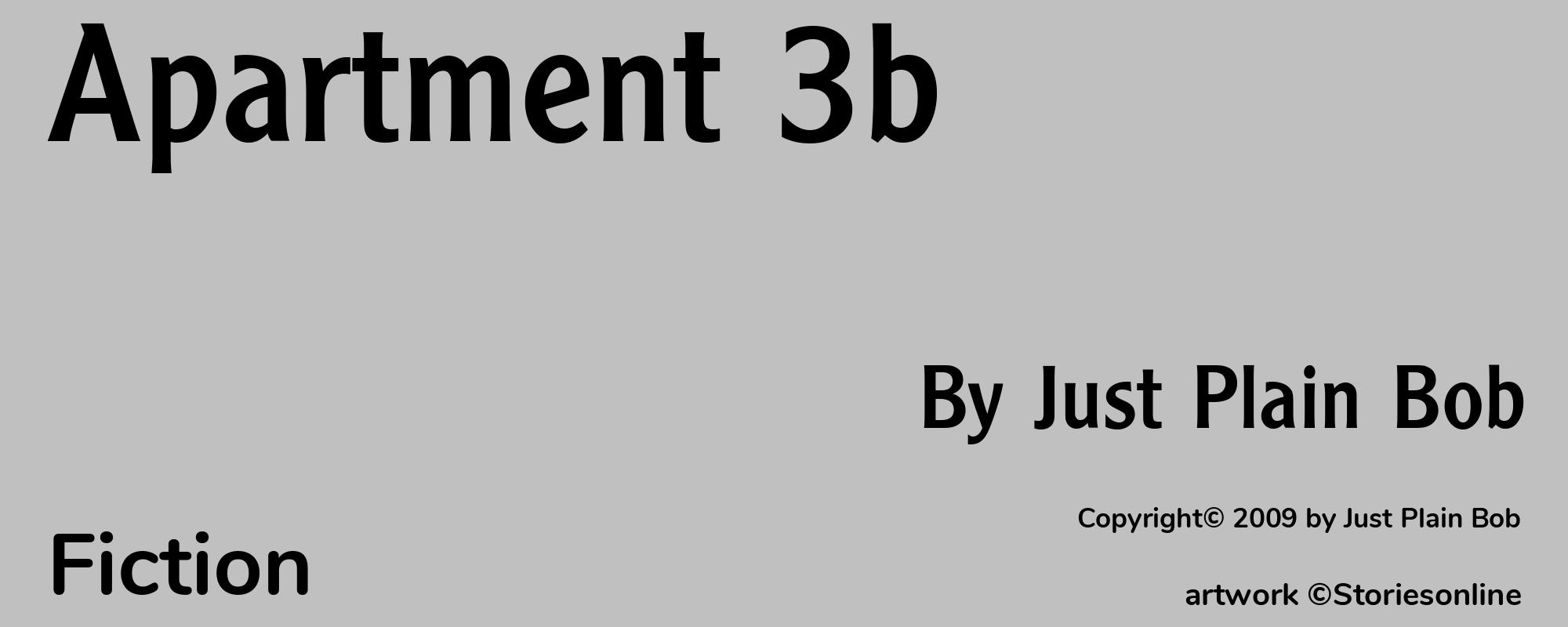 Apartment 3b  - Cover