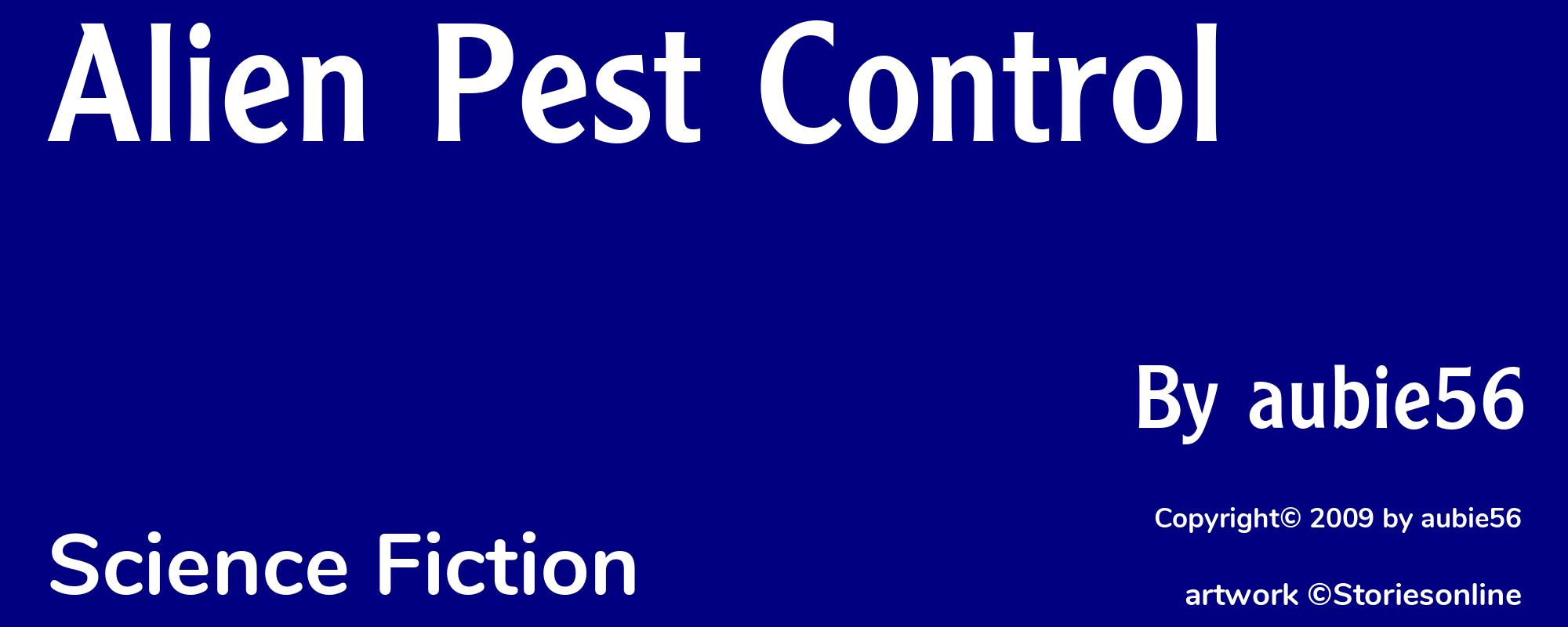 Alien Pest Control - Cover
