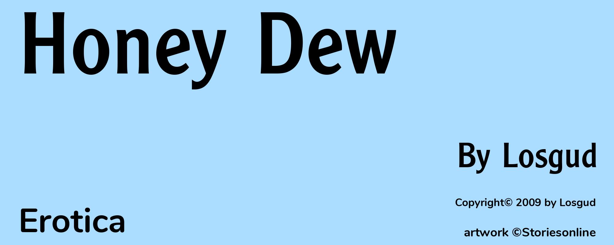 Honey Dew - Cover