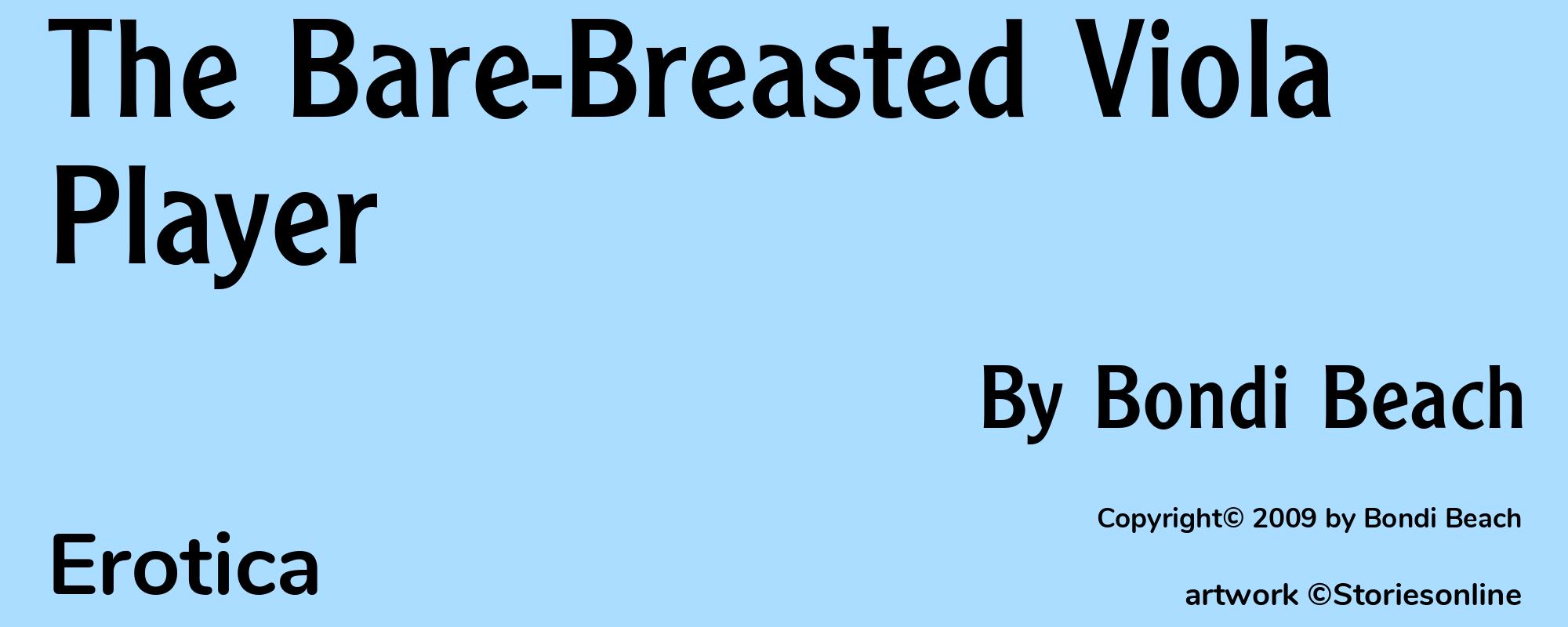 The Bare-Breasted Viola Player - Cover