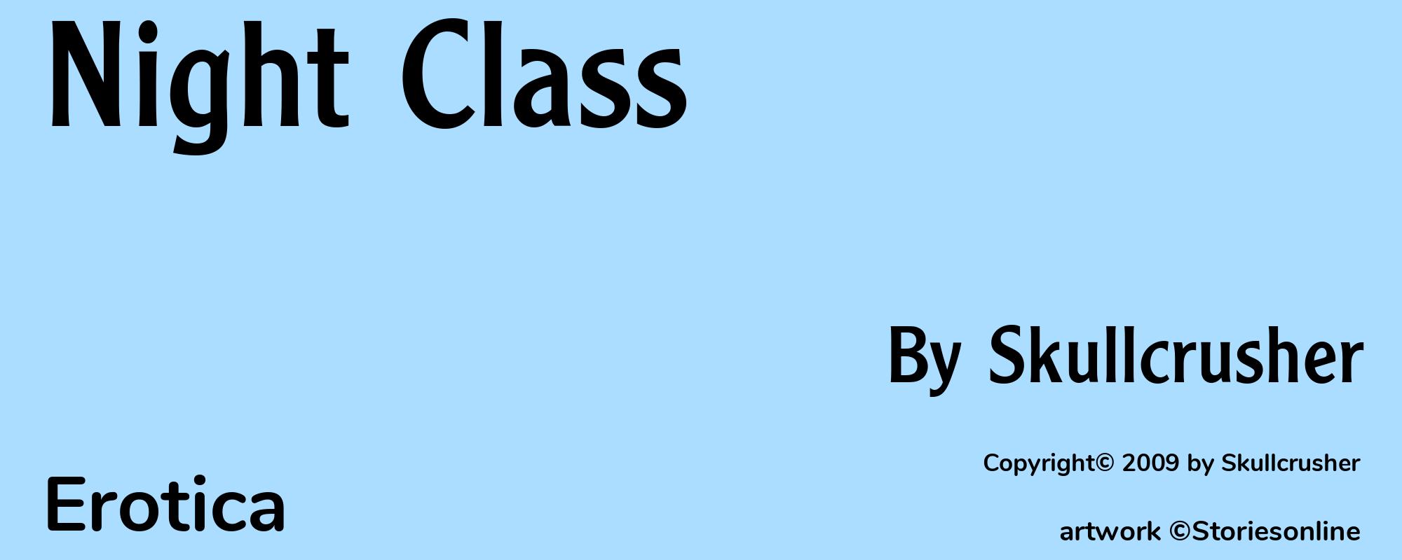 Night Class - Cover