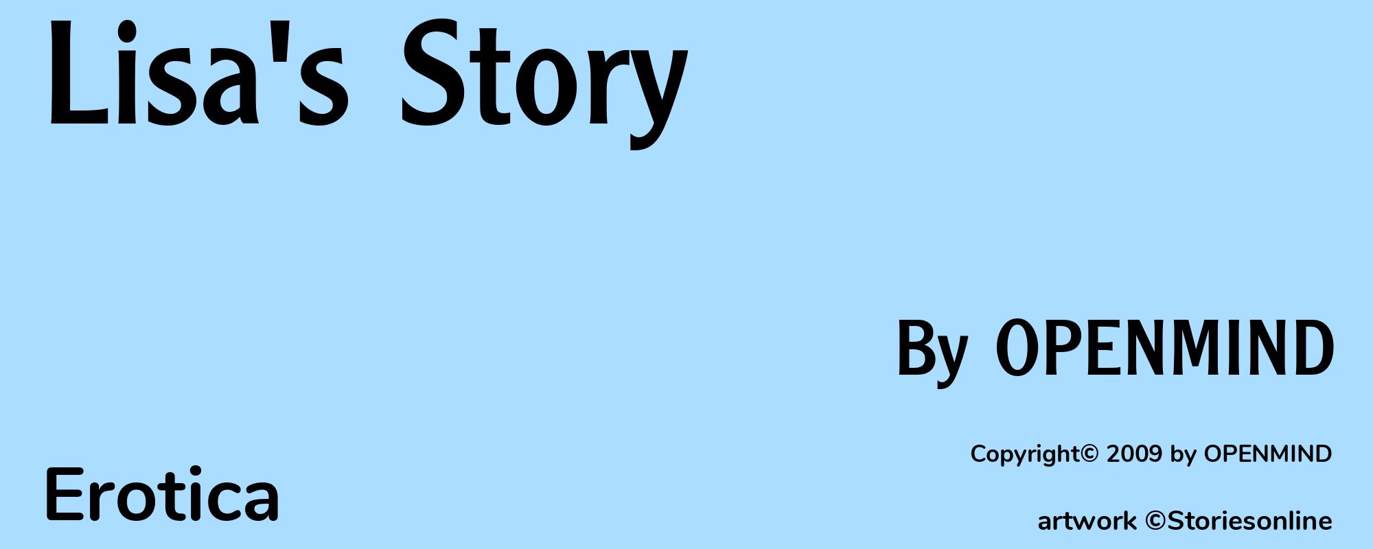 Lisa's Story - Cover