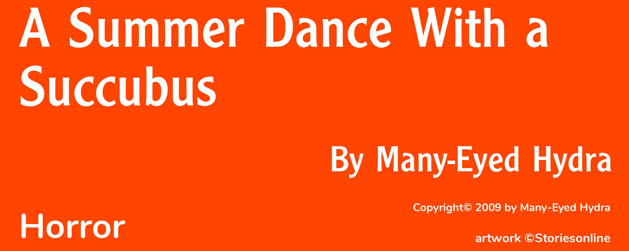 A Summer Dance With a Succubus - Cover