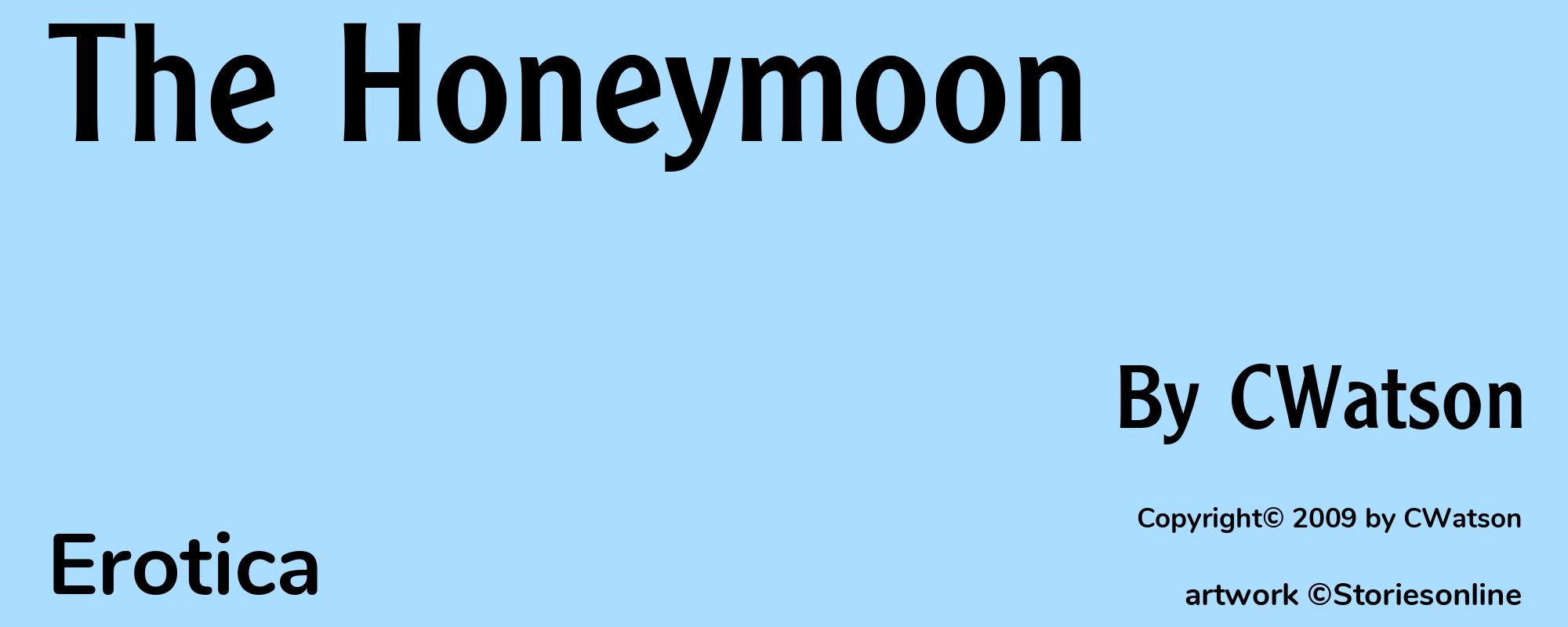 The Honeymoon - Cover