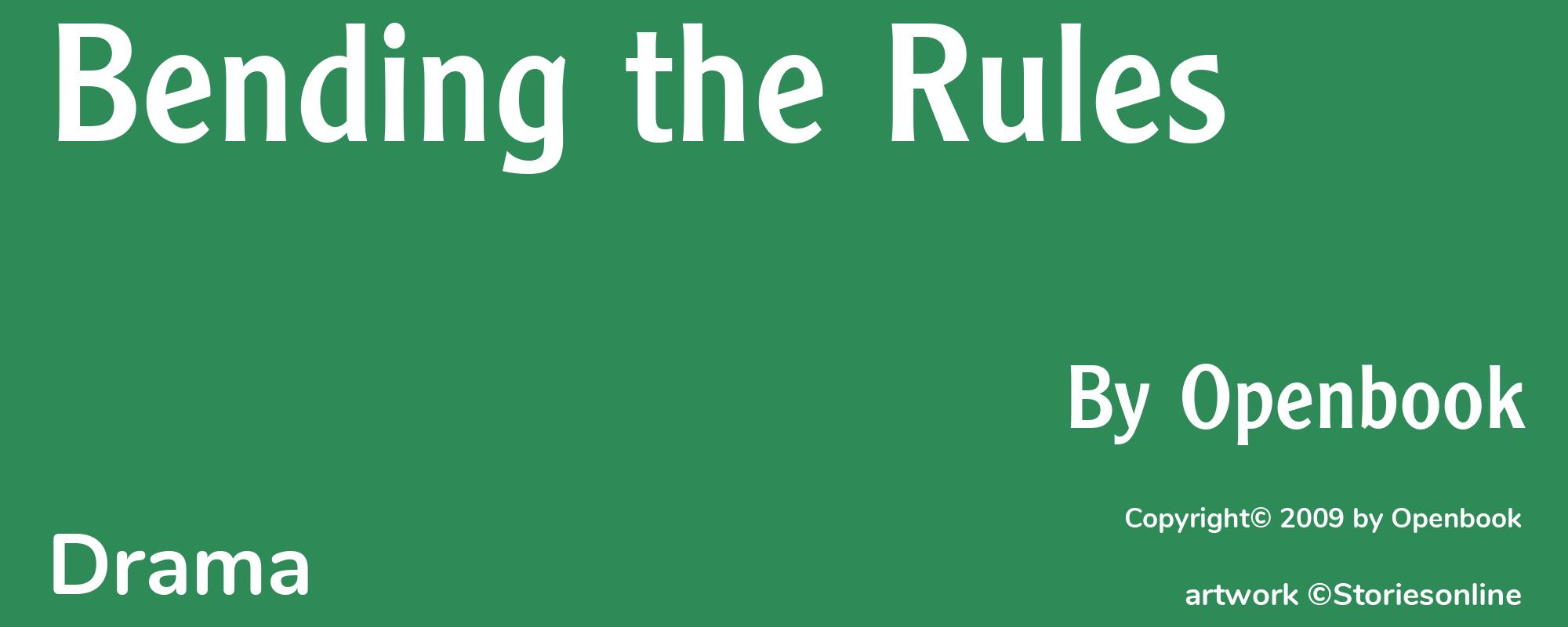 Bending the Rules - Cover