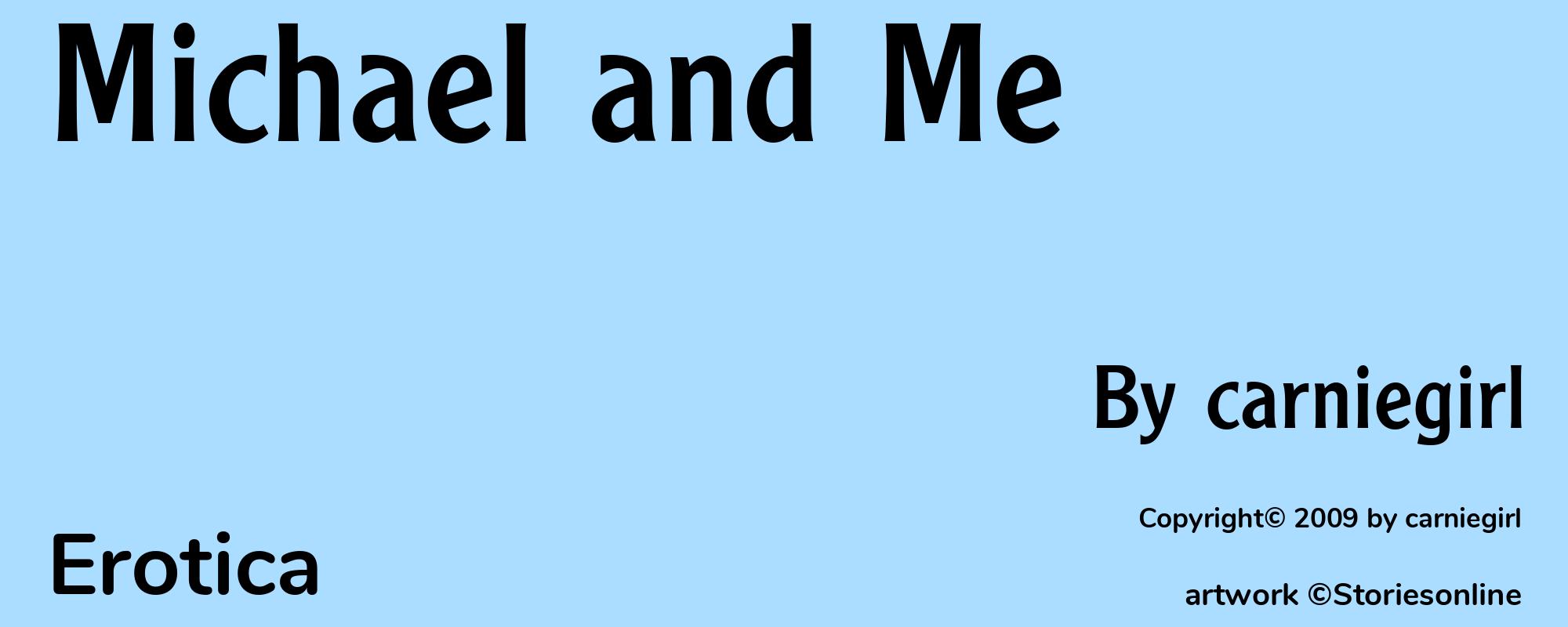 Michael and Me - Cover