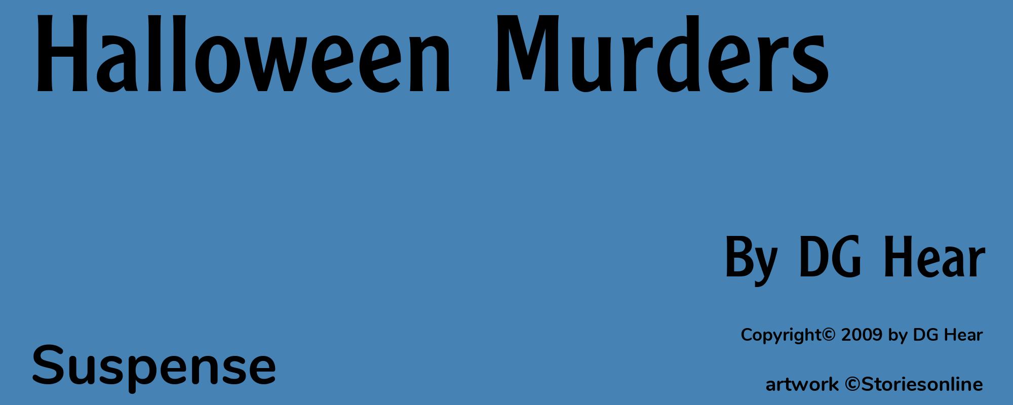 Halloween Murders - Cover