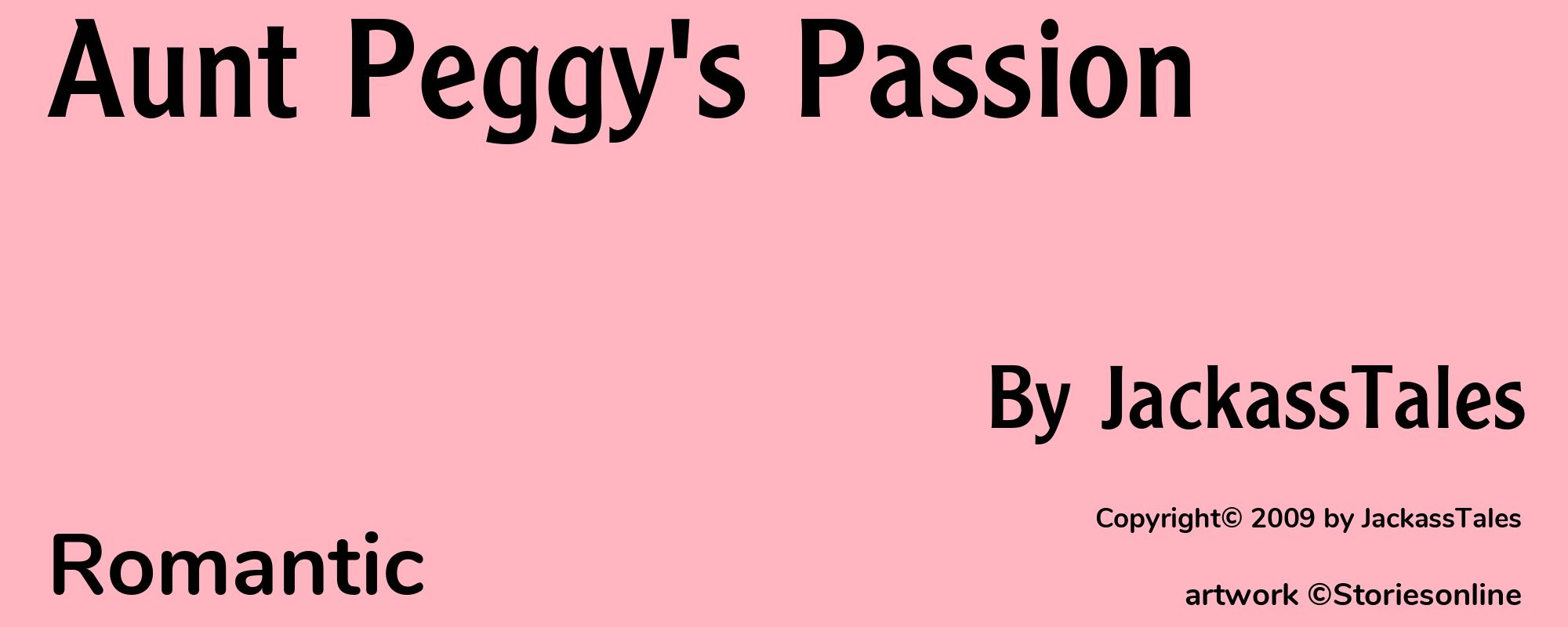 Aunt Peggy's Passion - Cover
