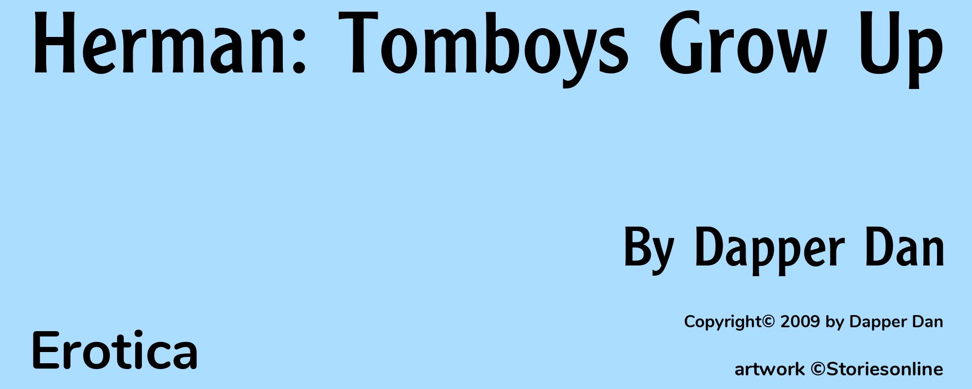 Herman: Tomboys Grow Up - Cover