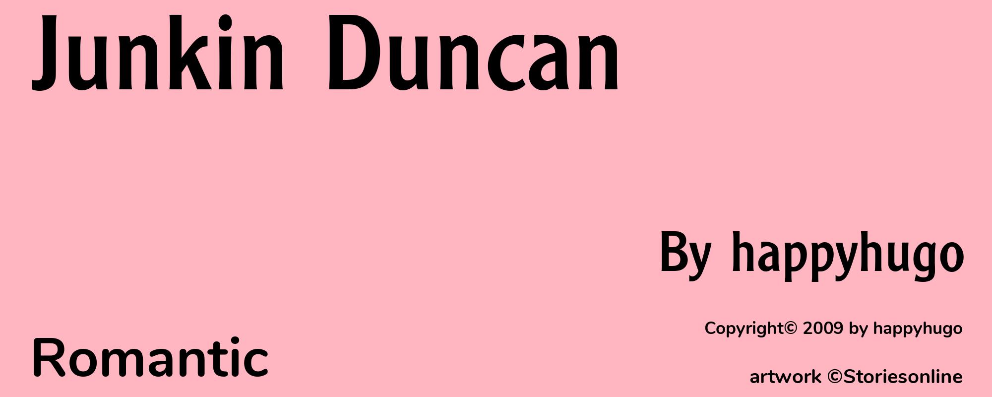 Junkin Duncan - Cover