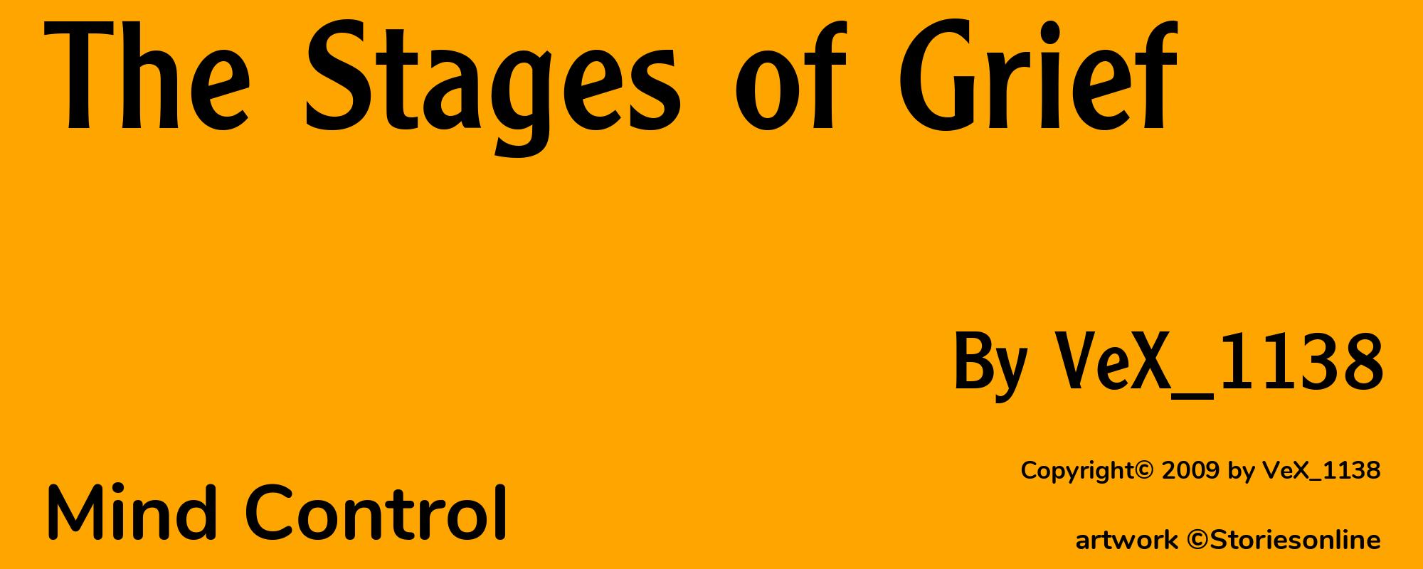 The Stages of Grief - Cover