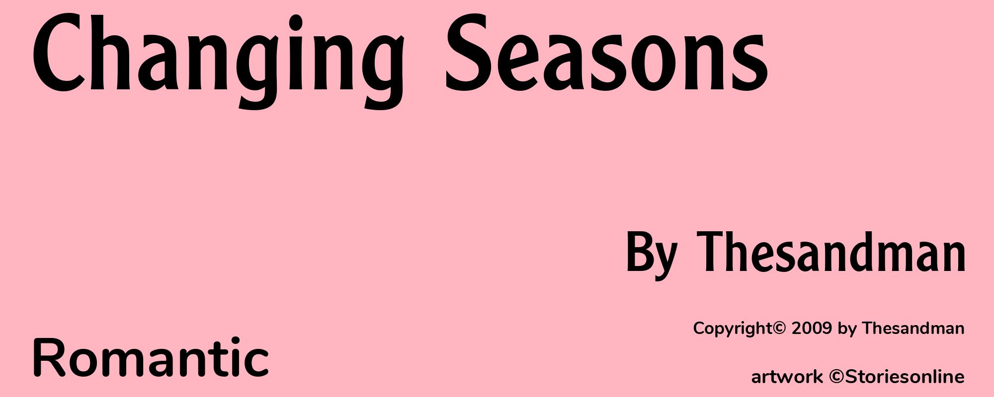 Changing Seasons - Cover
