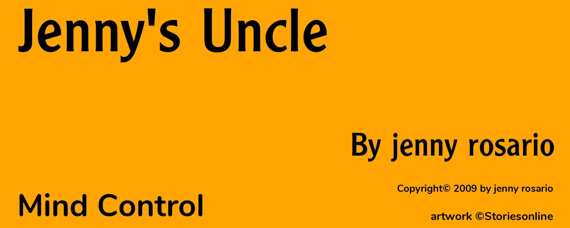 Jenny's Uncle - Cover
