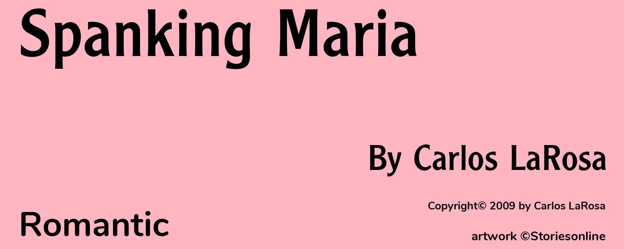 Spanking Maria - Cover