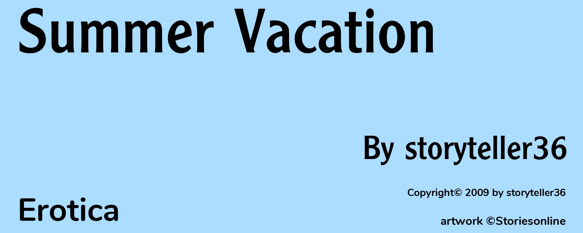 Summer Vacation - Cover