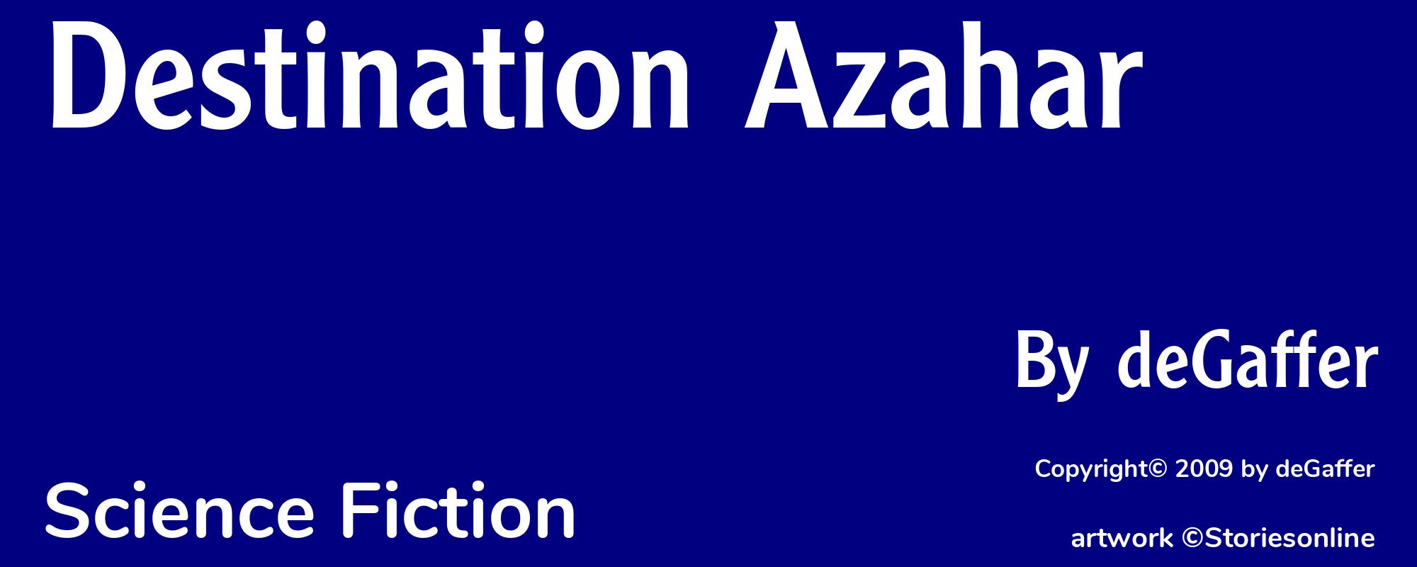 Destination Azahar - Cover