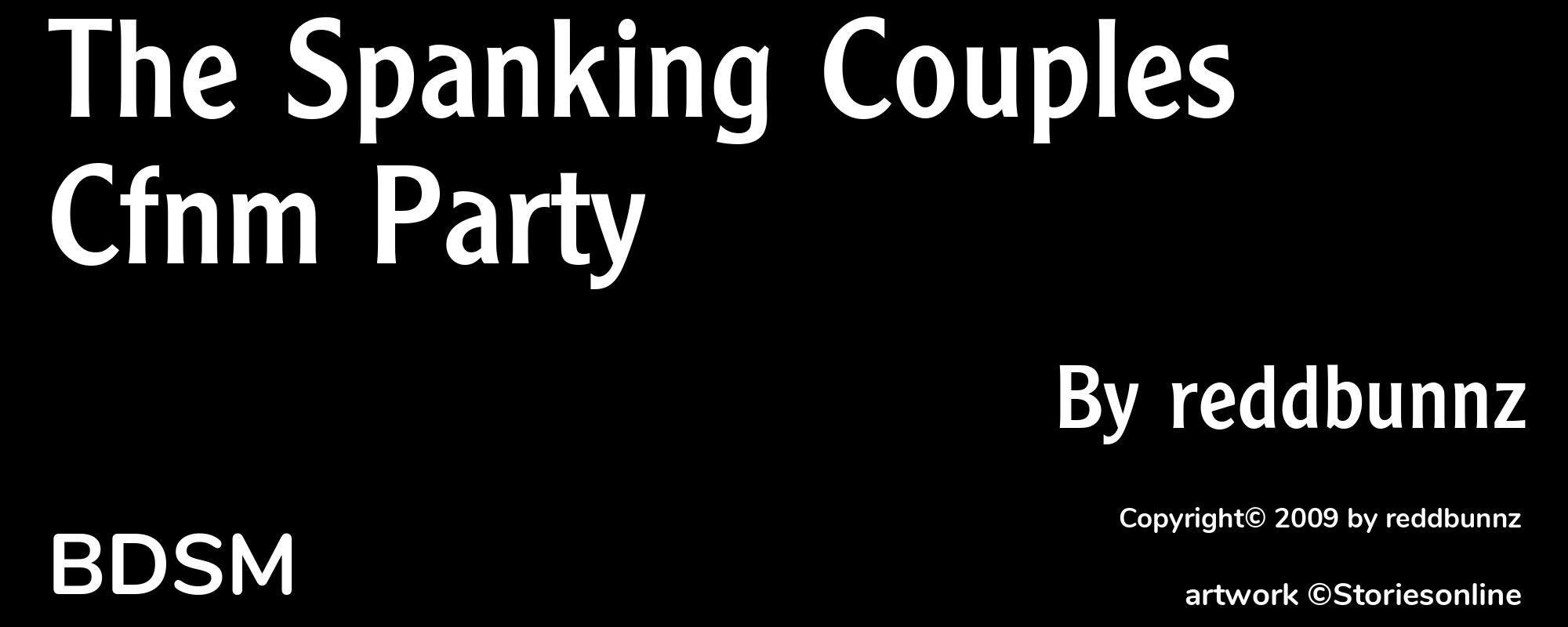 The Spanking Couples Cfnm Party - Cover