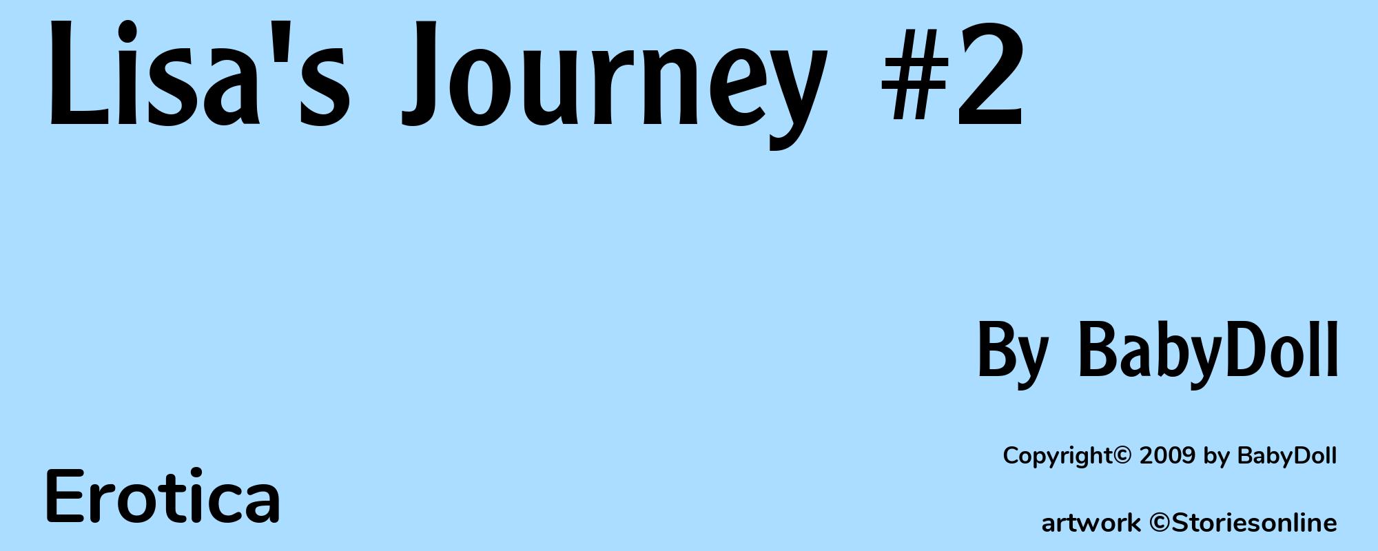 Lisa's Journey #2 - Cover