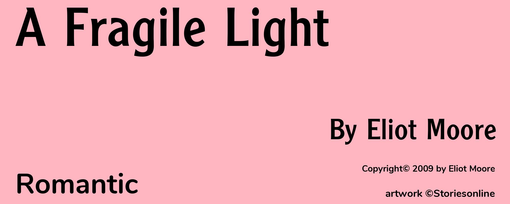 A Fragile Light - Cover