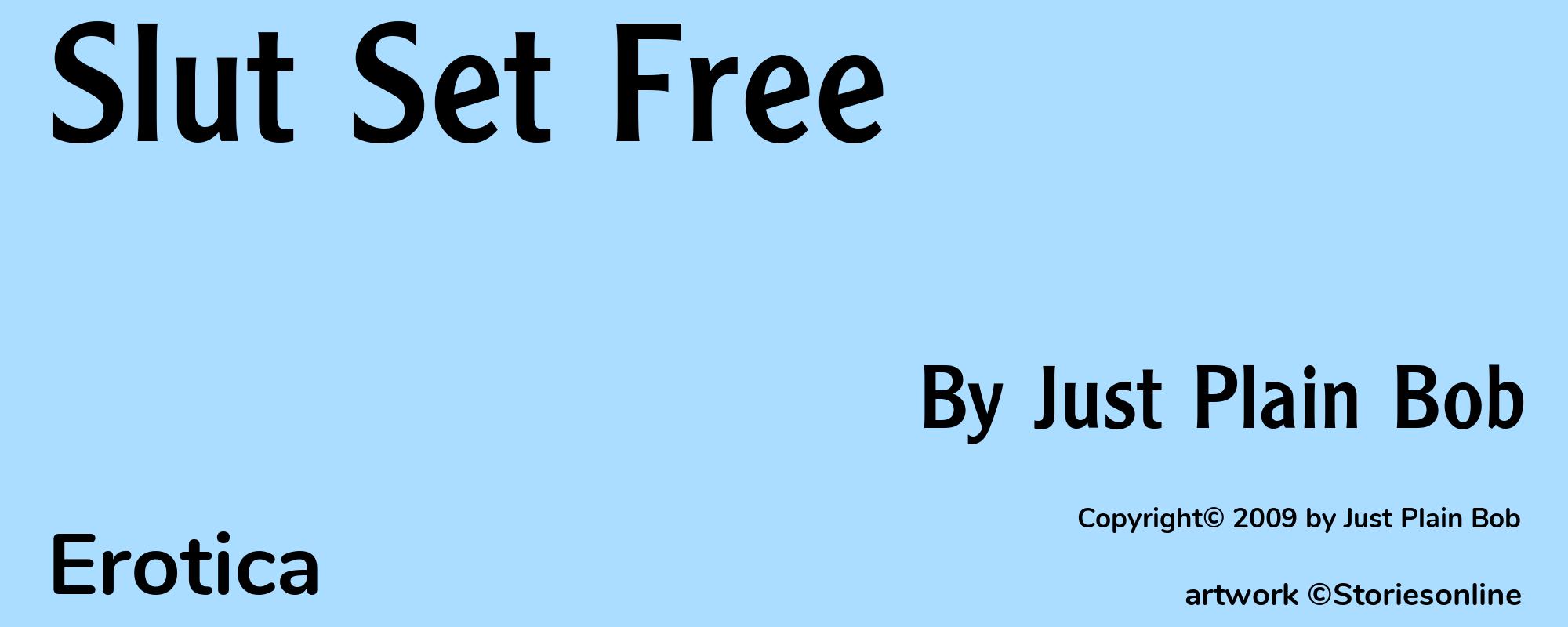 Slut Set Free - Cover