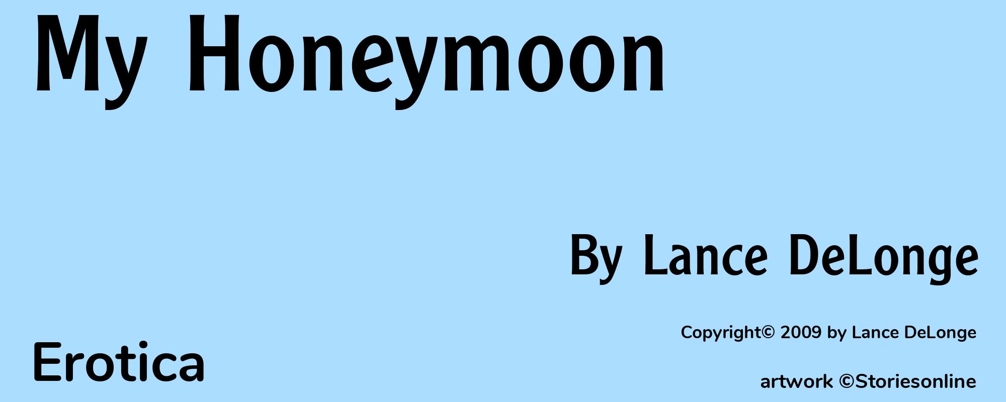 My Honeymoon - Cover