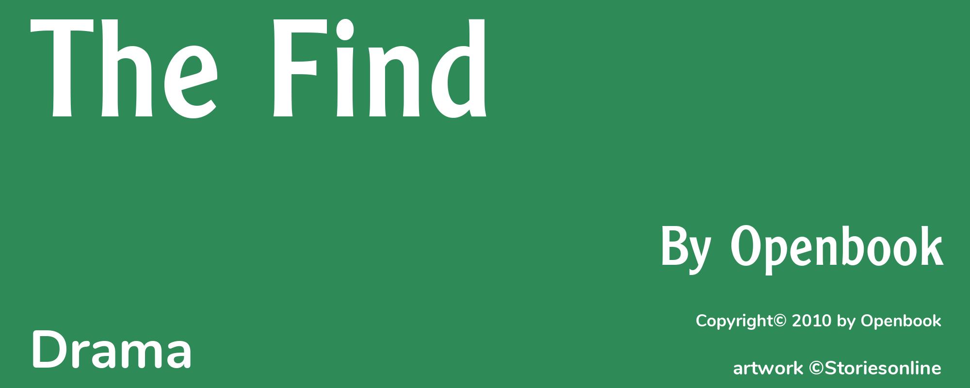 The Find - Cover