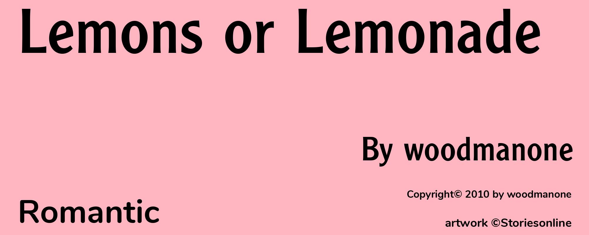 Lemons or Lemonade - Cover
