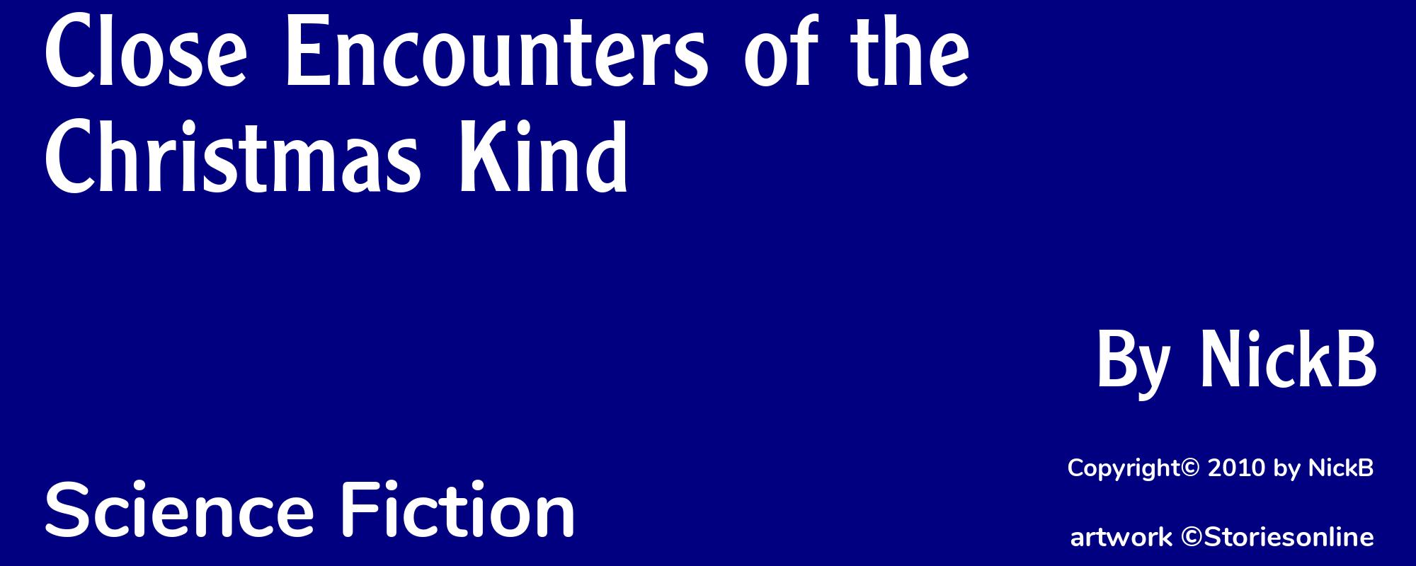 Close Encounters of the Christmas Kind - Cover