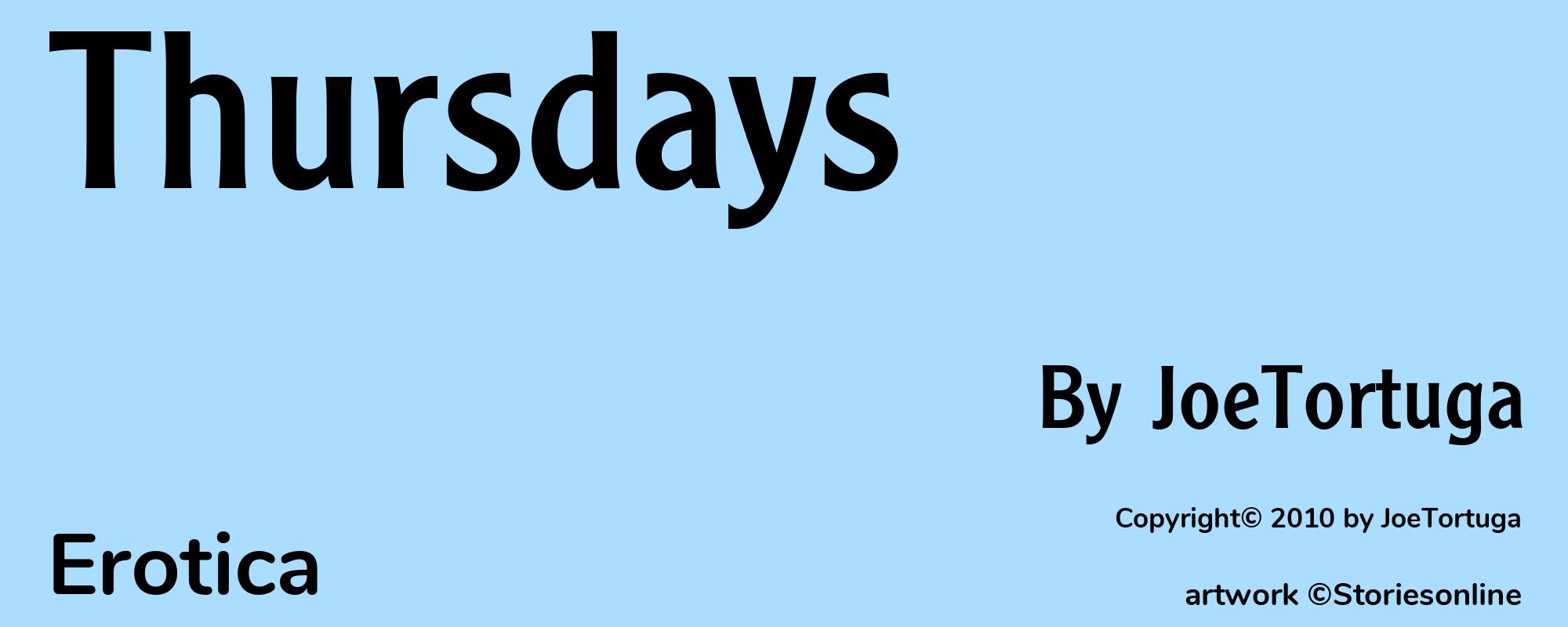 Thursdays - Cover