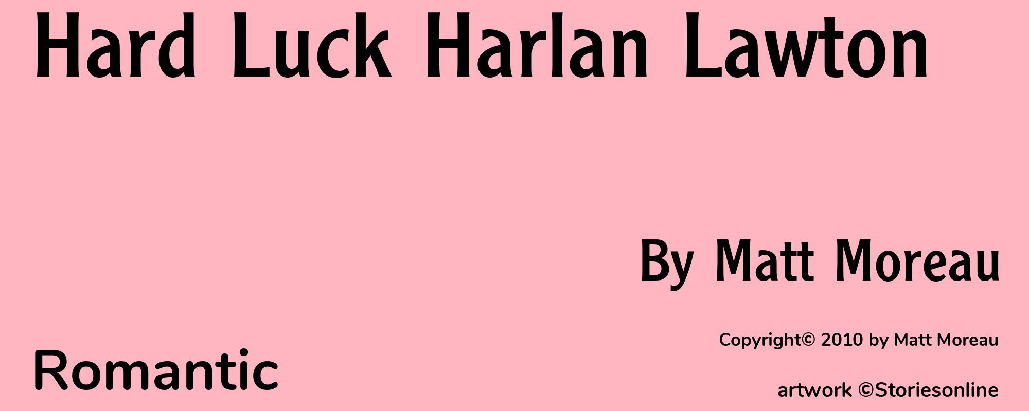 Hard Luck Harlan Lawton - Cover