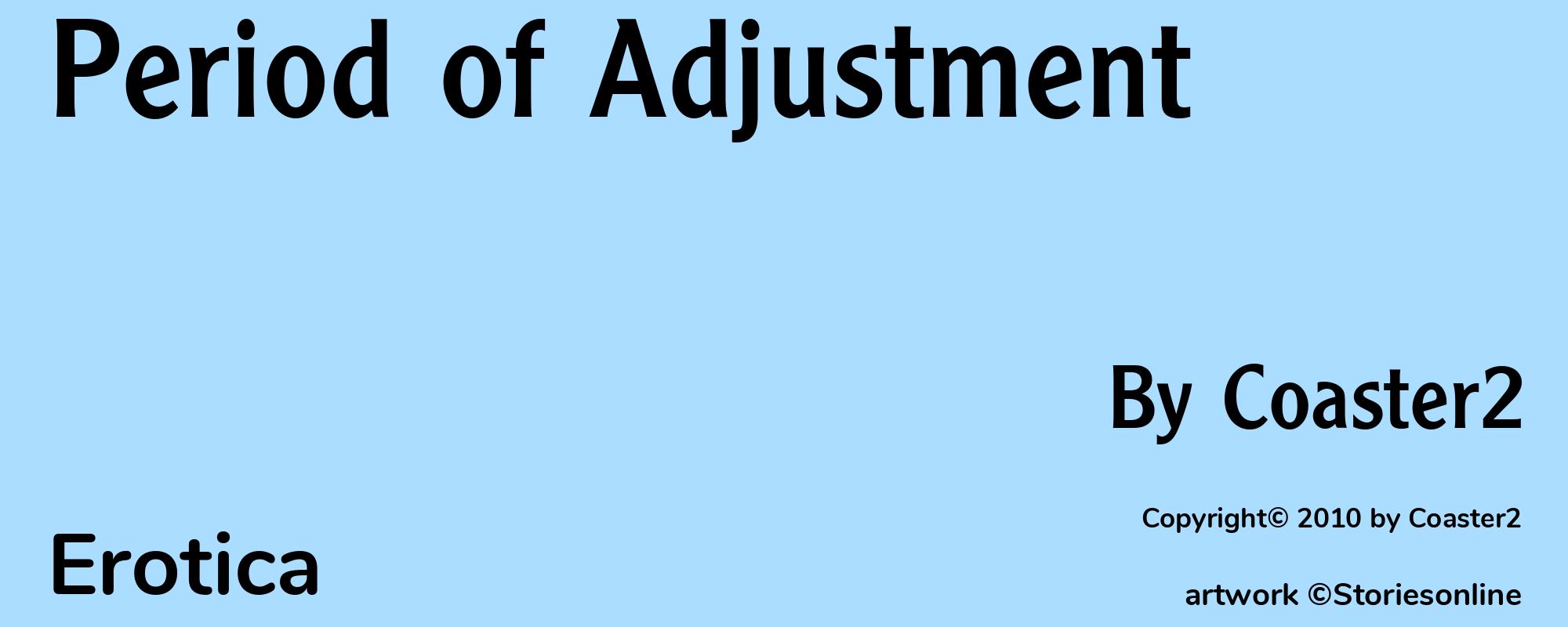 Period of Adjustment - Cover
