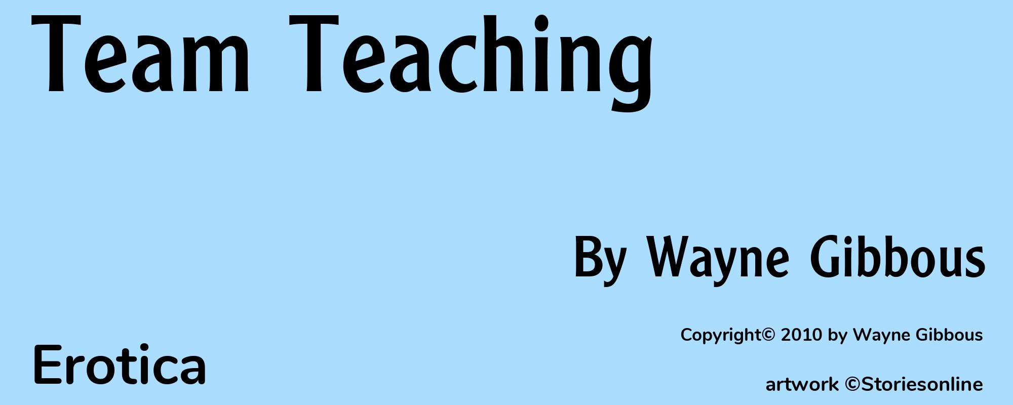 Team Teaching - Cover