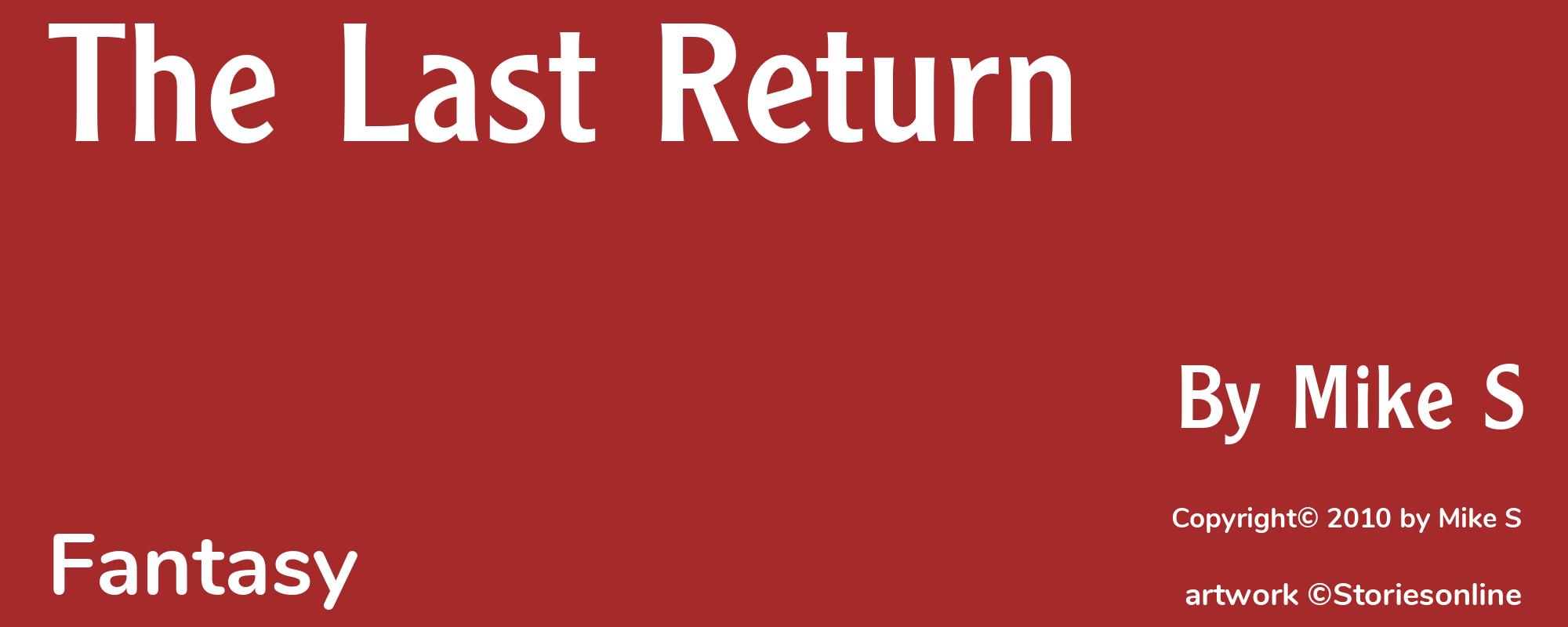 The Last Return - Cover