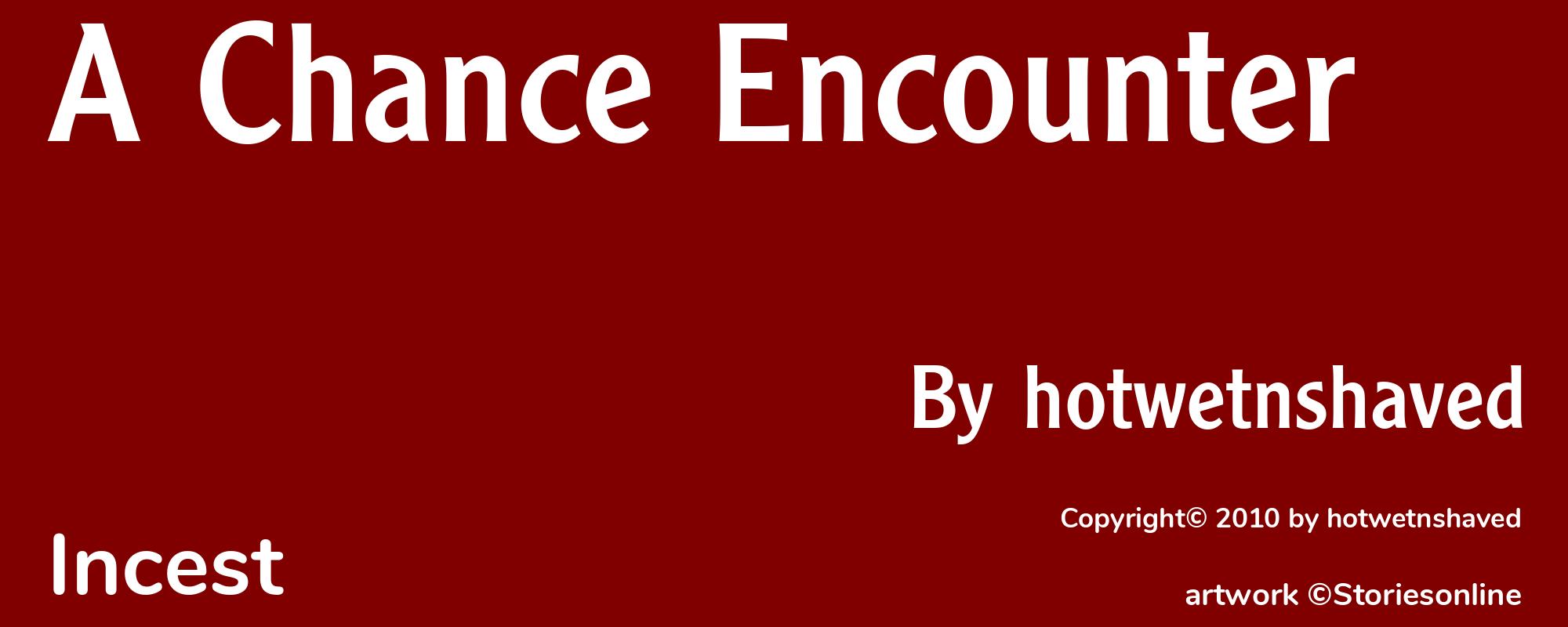 A Chance Encounter - Cover