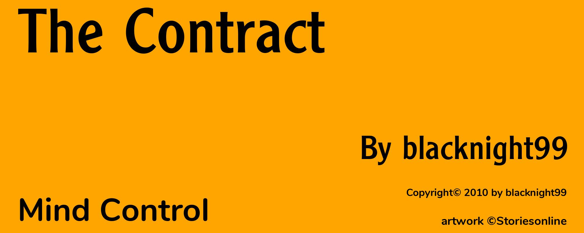 The Contract - Cover