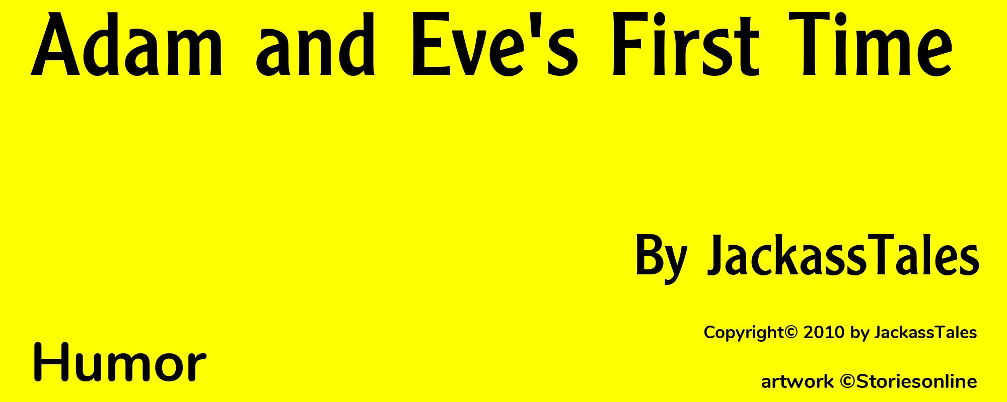 Adam and Eve's First Time - Cover