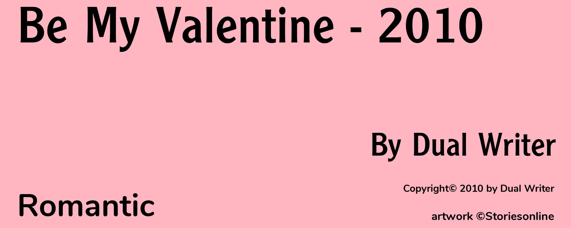 Be My Valentine - 2010 - Cover