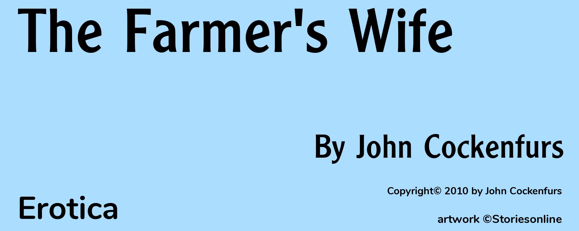 The Farmer's Wife - Cover