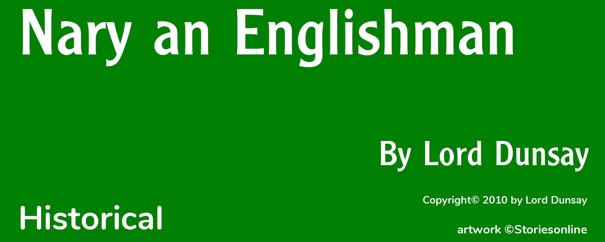 Nary an Englishman - Cover