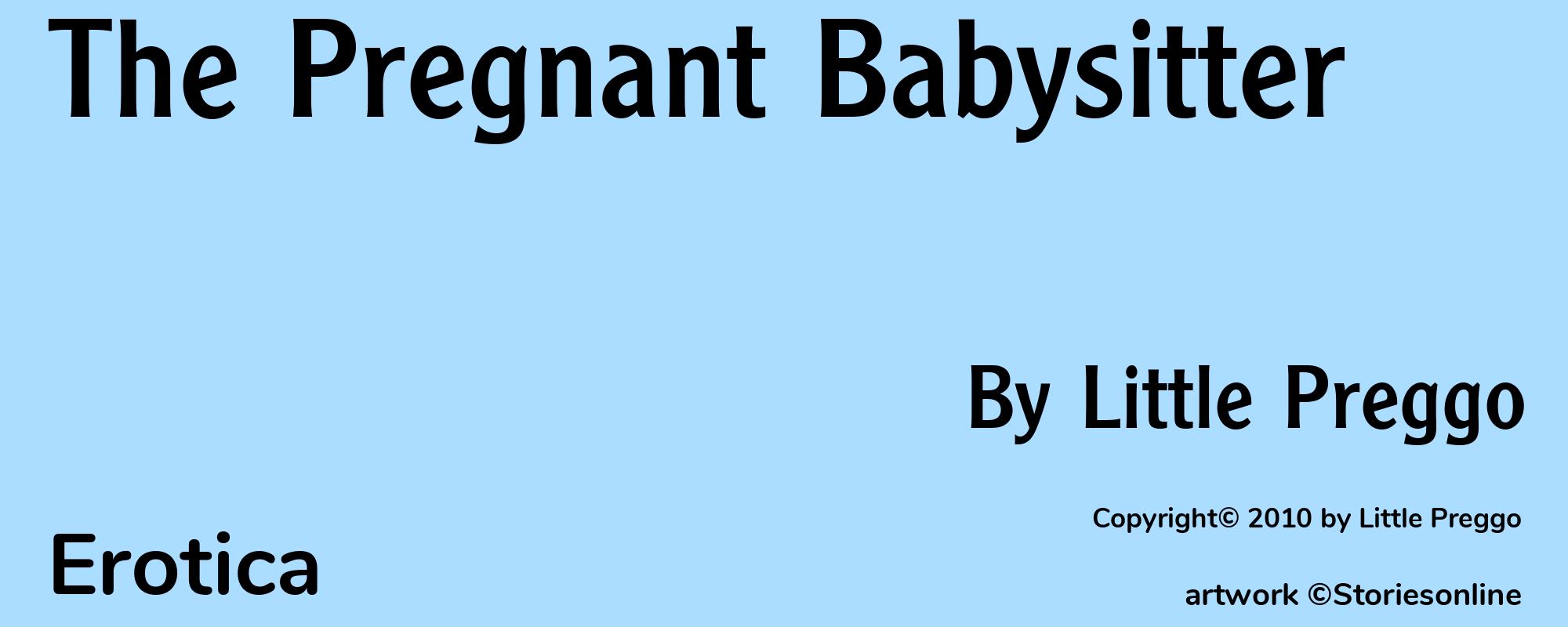 The Pregnant Babysitter - Cover