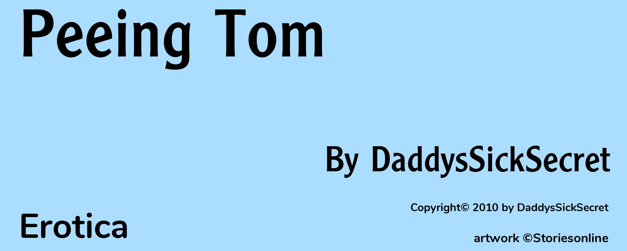 Peeing Tom - Cover