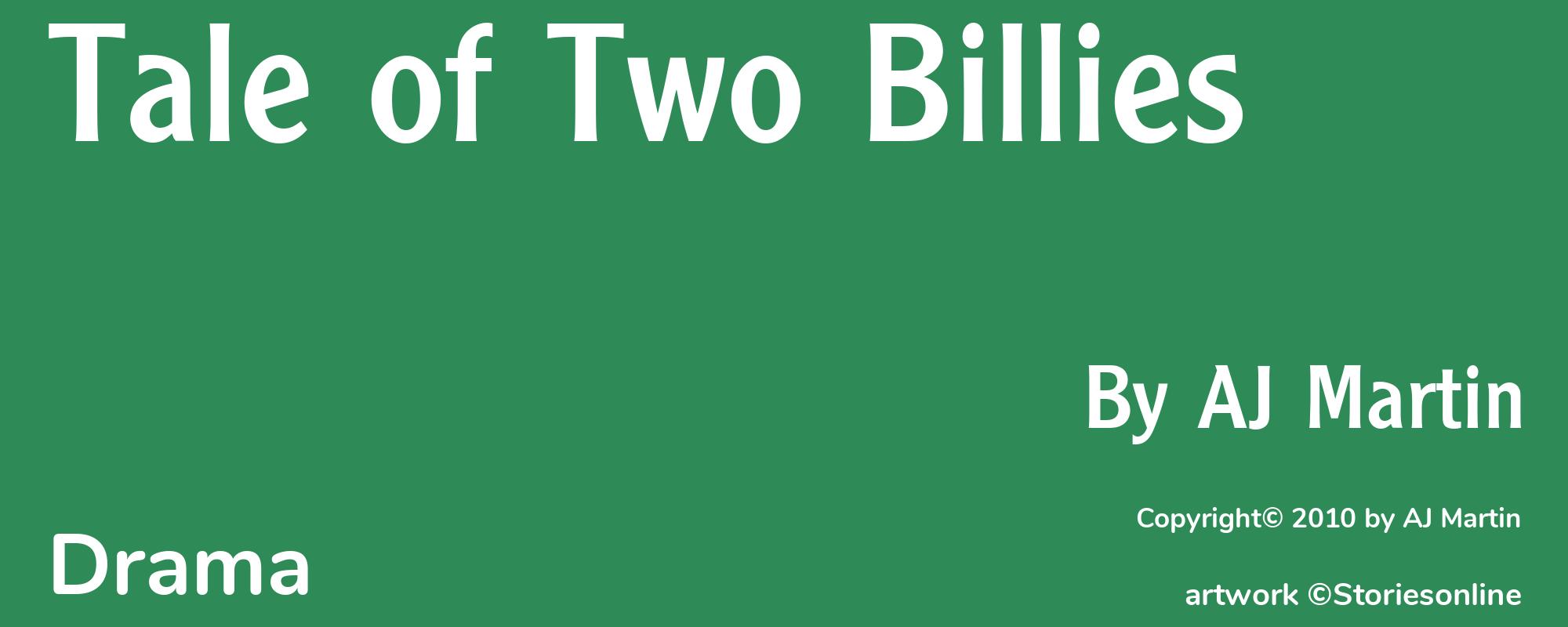 Tale of Two Billies - Cover